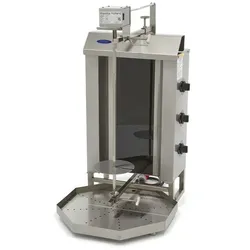 Maxima Kebabgrill - 3 Brenner - 30 kg Fleisch - elektrisch