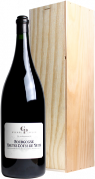 Gruber Pierre Jéroboam - Hautes Côtes de Nuits 2023 - Pierre Gruber en Holzkiste - Hautes Côtes de Nuits - Rotwein - 3L Burgund