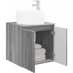 vidaXL, Badmöbelset, Badezimmer-Waschtisch