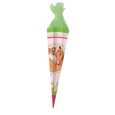 Trötsch Schultüte 50 cm Pferde
