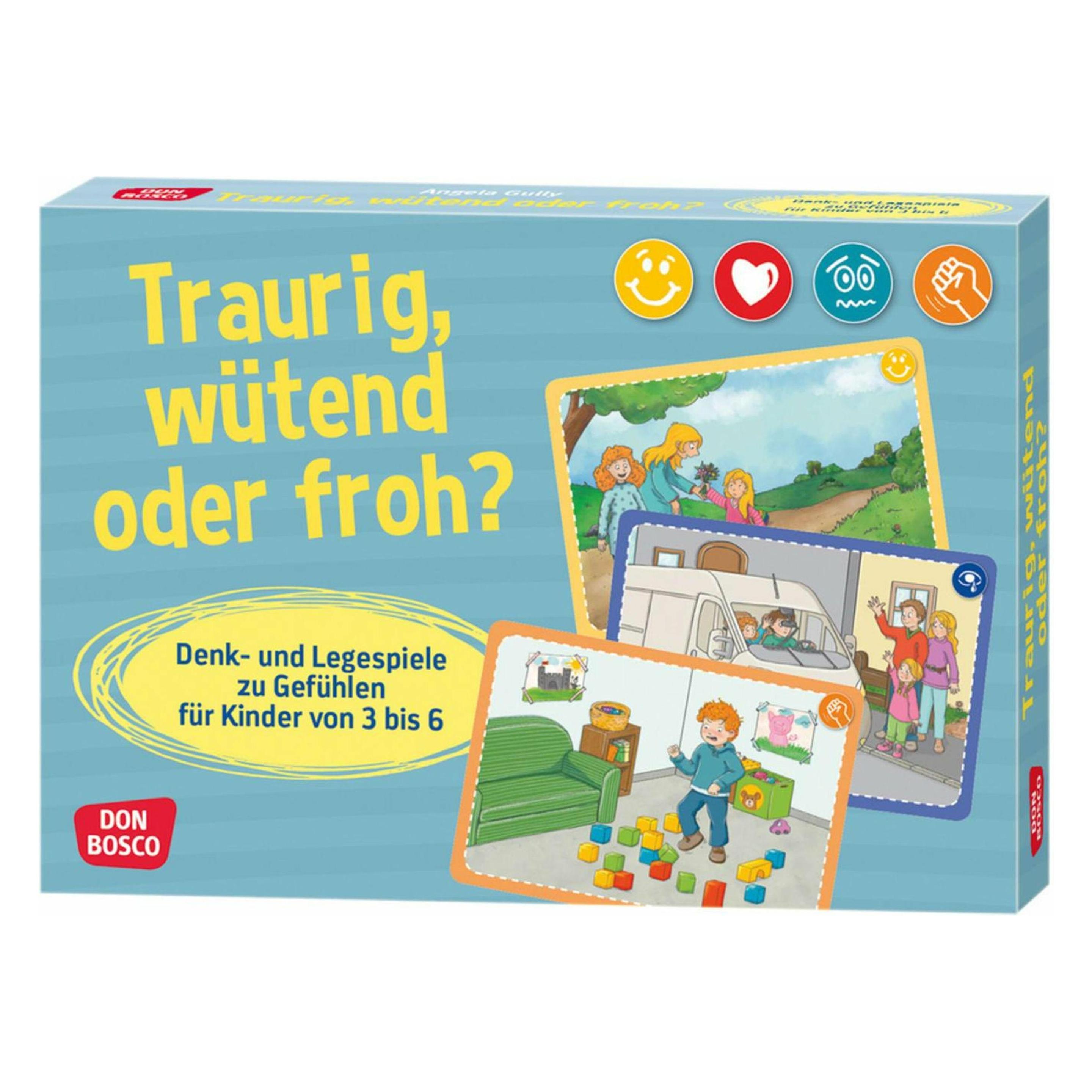 Don Bosco Traurig, wütend oder froh? (Deutsch) (K5 077993125)