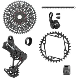 SRAM X0 Eagle Transmission E-Bike Gruppe | BCD 104 mm Kettenblatt 36 Z