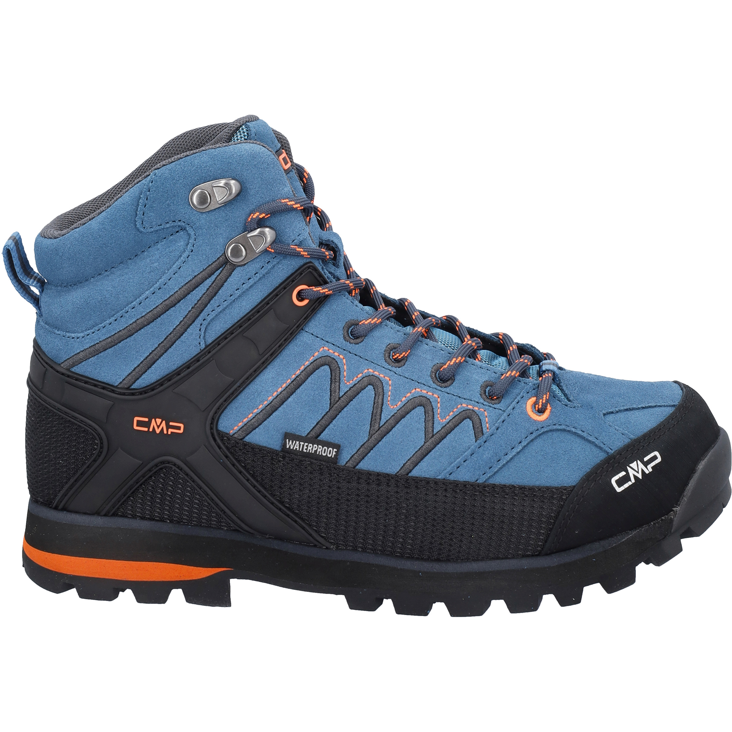 CMP Moon Mid WP Herren Wanderschuhe schwarz Größe 39 Trekking Wasserdicht