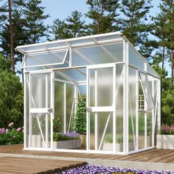 Vitavia Gewächshaus "Aura 7800",weiß,7,8 m2