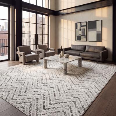 SAFAVIEH Adirondack Isabelle Chevron Distressed Rug