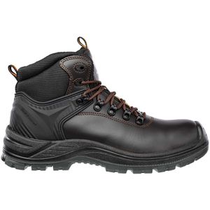 Albatros Sicherheitsschuhe Endurance Mid, S3, Stiefel, Fiberglaskappe, Rindsleder, Gr. 43