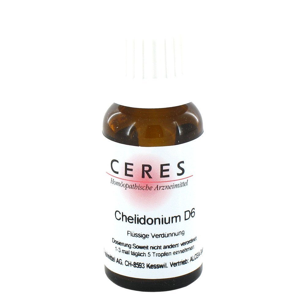 CERES Heilmittel GmbH Ceres Chelidonium D6 Dilution 00971264