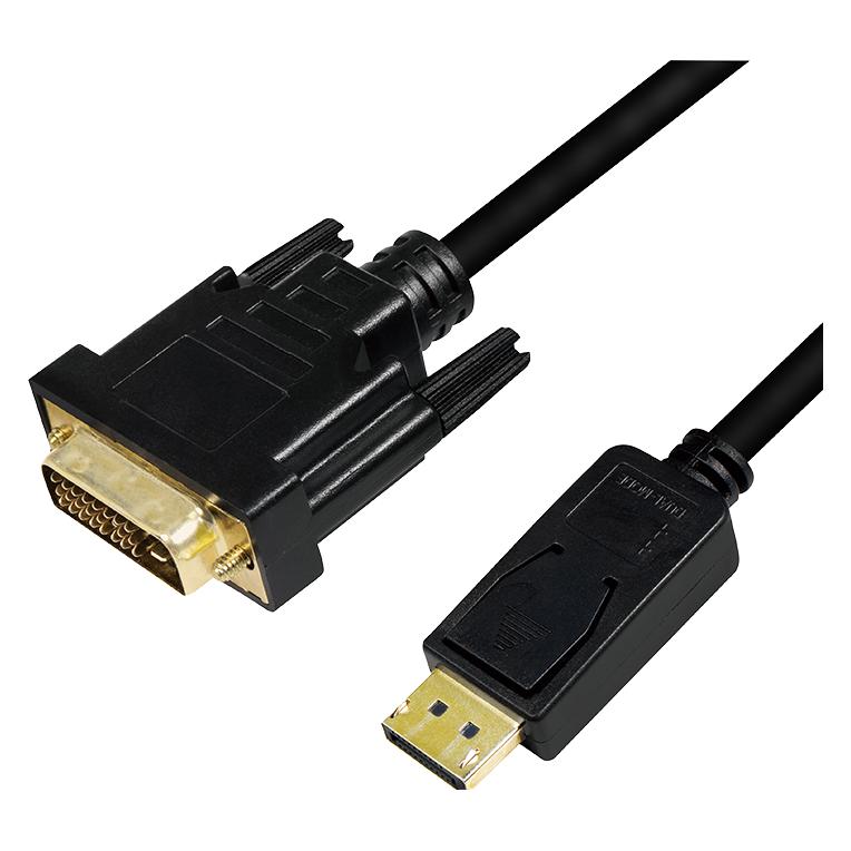 LogiLink DisplayPort - DVI (1 m) (CV0130)