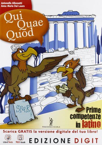 Qui quae quod. Vol. unico. Con vocabolario. Per la Scuola media. Con espansione online - Preis vom 19.10.2026 19:33:35 h