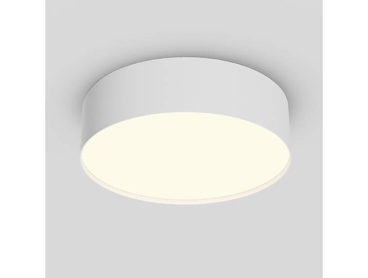 Plafonnier LED Zon Ø 22cm Blanc/Blanc Matériau : Métal Surface en métal : Laqué Type de métal : Aluminium LED Module LED