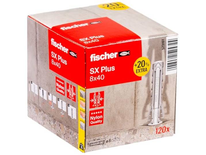 Pluggen SX Plus 8x40 +20%