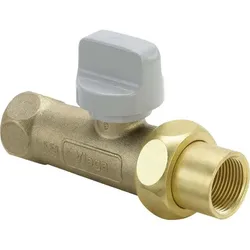 Gasgerätekugelhahn G2107.1T Rp 1/2, vc, Messing, Durchgang, mit TAE