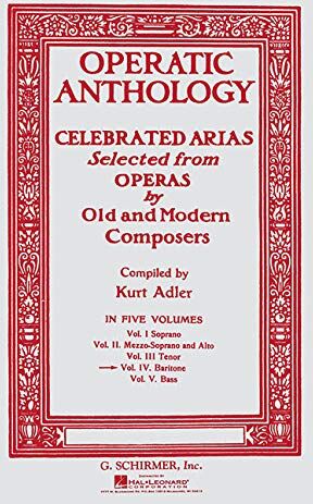 Hal Leonard Corp - Operatic Anthology - Volume 4: Baritone and Piano - Preis vom 13.10.2026 19:28:25 h