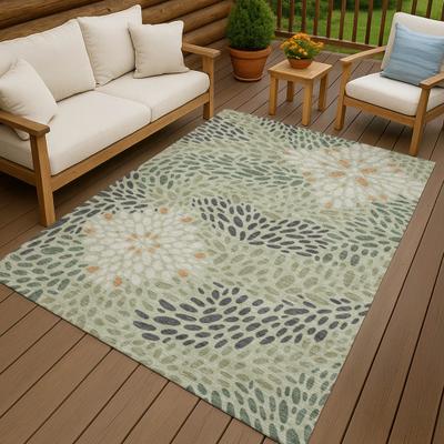 Addison Rugs Machine Washable Indoor/ Outdoor Modern Genoa Chantille Rug