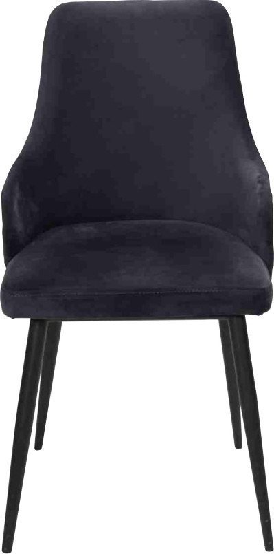 Luxus Set van 6 Moderne Zwarte Designer Eetkamerstoelen voor uw Woonkamer