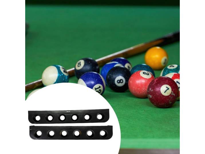 Support mural pour queue de billard, pour 6 tacons de billard, support mural pour Clubhouse, salle de loisirs, accessoires pour centre communautaire