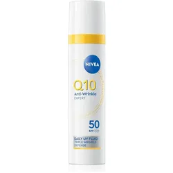 NIVEA, Sonnencreme, Daily Facial Fluid Spf 50 Q10 Anti-Wrinkle Expert - 40 Ml (SPF 50, 40 ml)