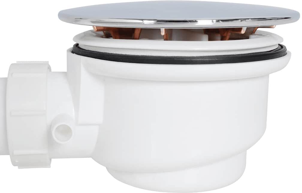 vidaXL Bonde de douche pour receveur de douche