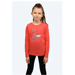 Icepeak, Jungen, Sportshirt, Kiowa Langarm-T-Shirt für Junioren (152), Pink