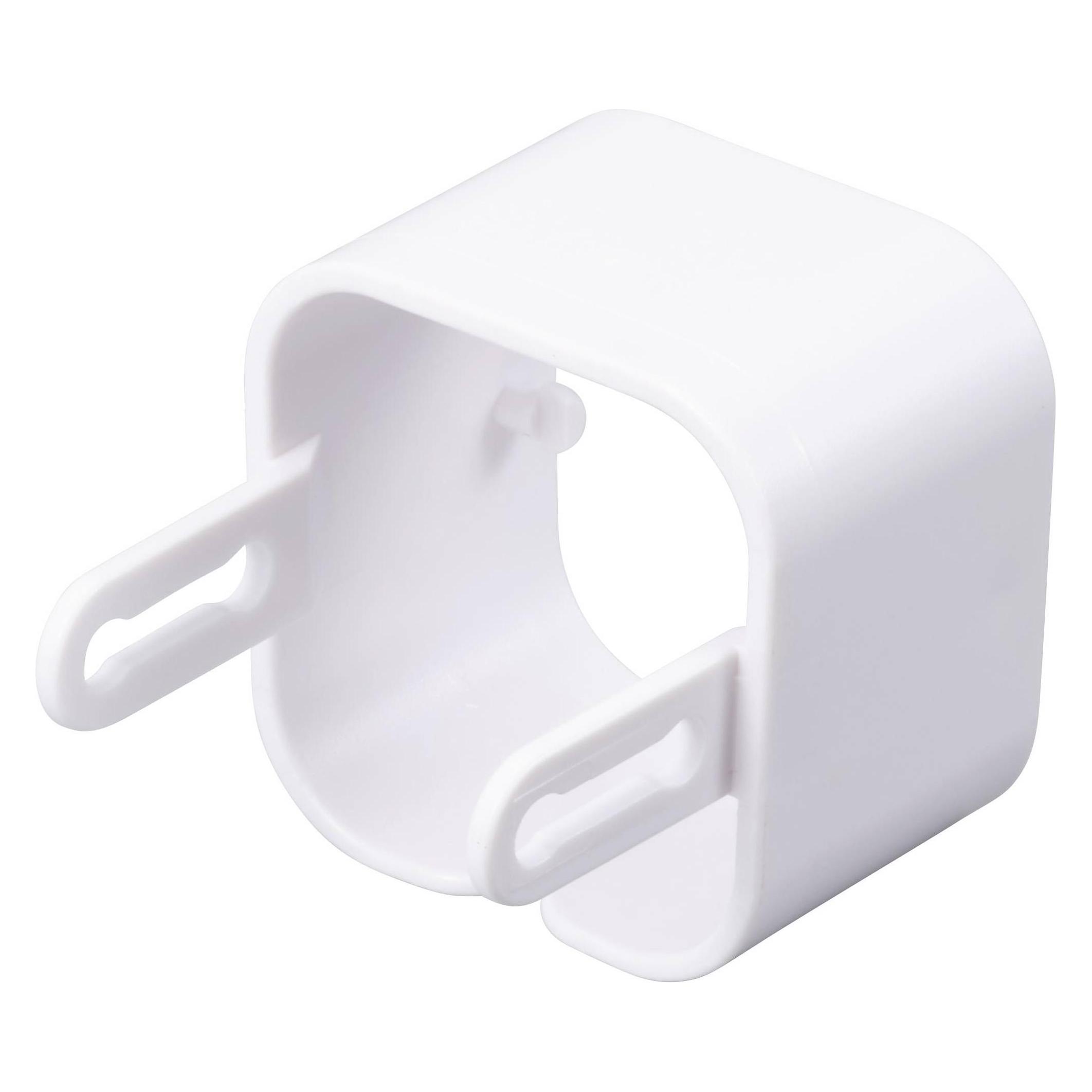 Tru Components Modularer Kabelhalter TC-12533300 ABS Kunststoff Weiss 40 mm Inha (TC-12533300)