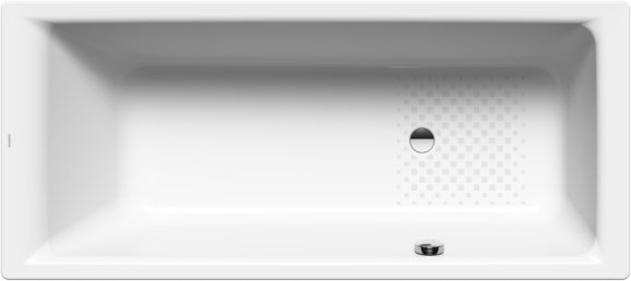 Kaldewei Puro 656 Badewanne 256630000001 mit Antislip, 1700x750mm, weiss