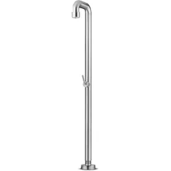 JEE-O Soho Shower 01 freistehende Dusche, edelstahl gebürstet, 700-6100 700-6100