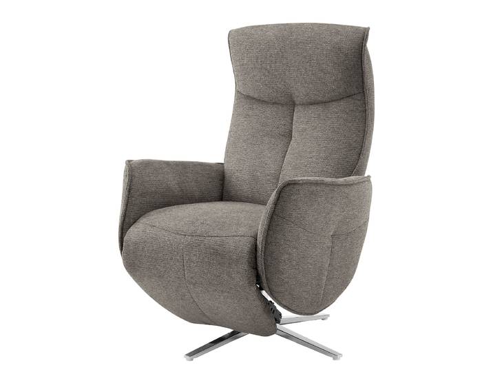 Relaxsessel Braun Webstoff Aranja 83 x 114 x 88cm
