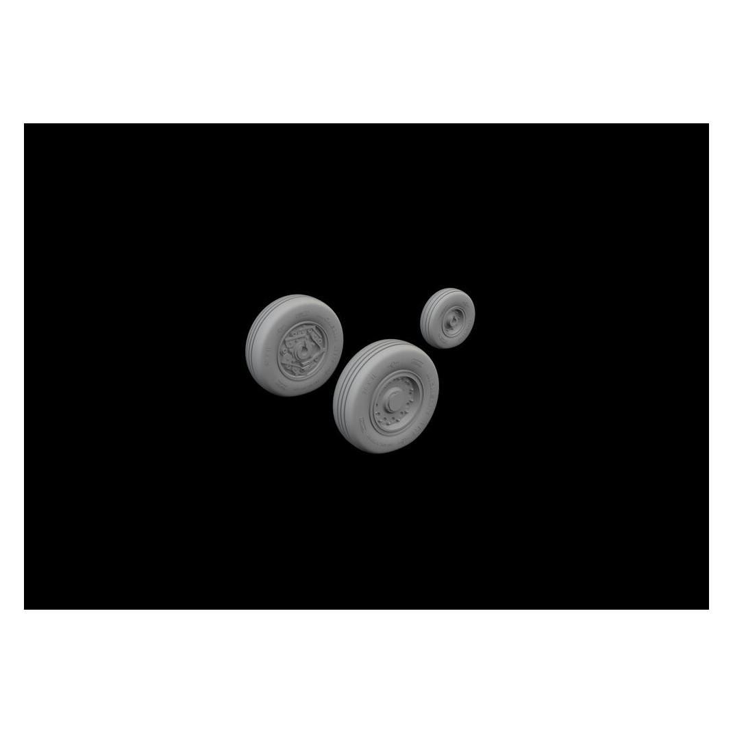 Eduard A-10C wheels 1/48 ACADEMY (648923)