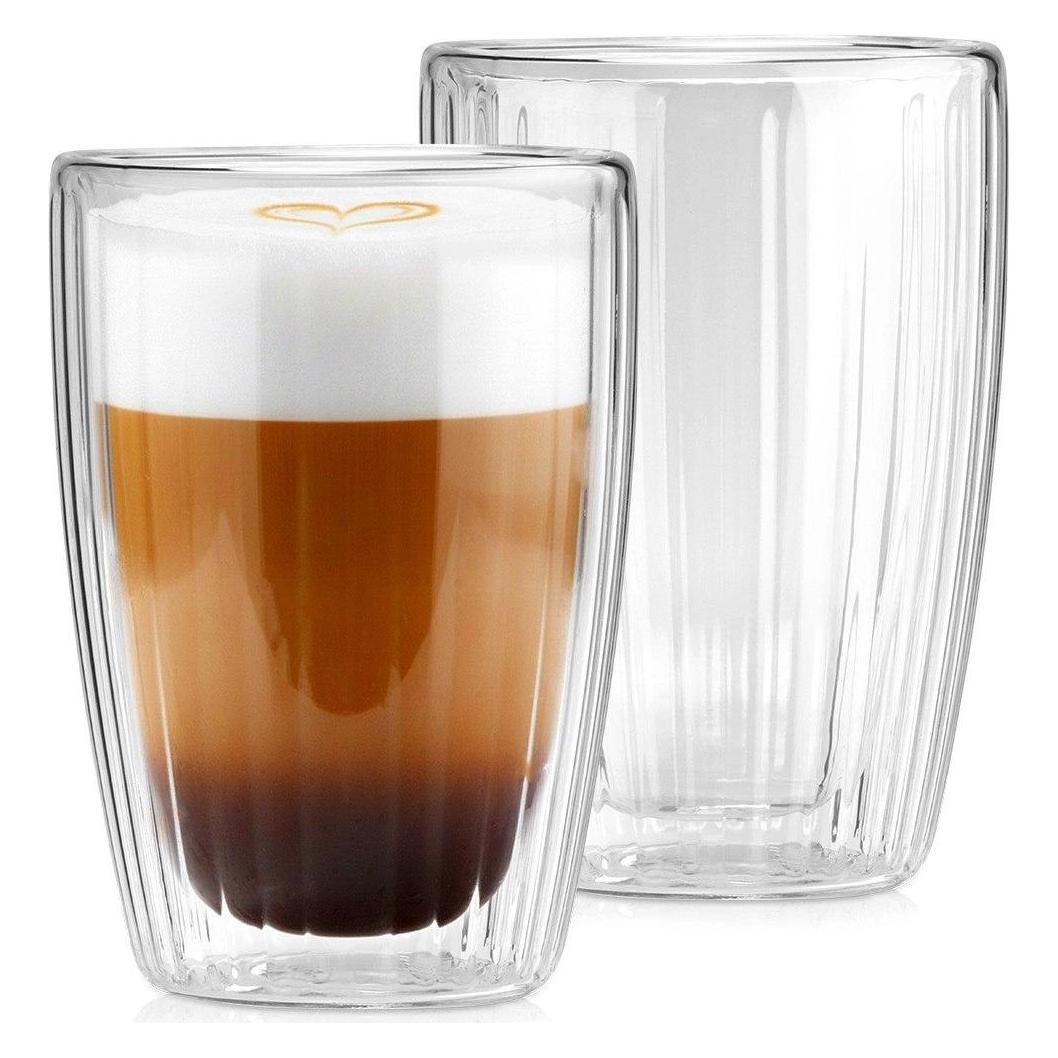 Orion Doppelwandige Thermobecher für Kaffee und Tee, 350 ml, 2 Stück (65526794)