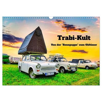 Trabi-Kult (Wandkalender 2026 DIN A3 quer), CALVENDO Monatskalender