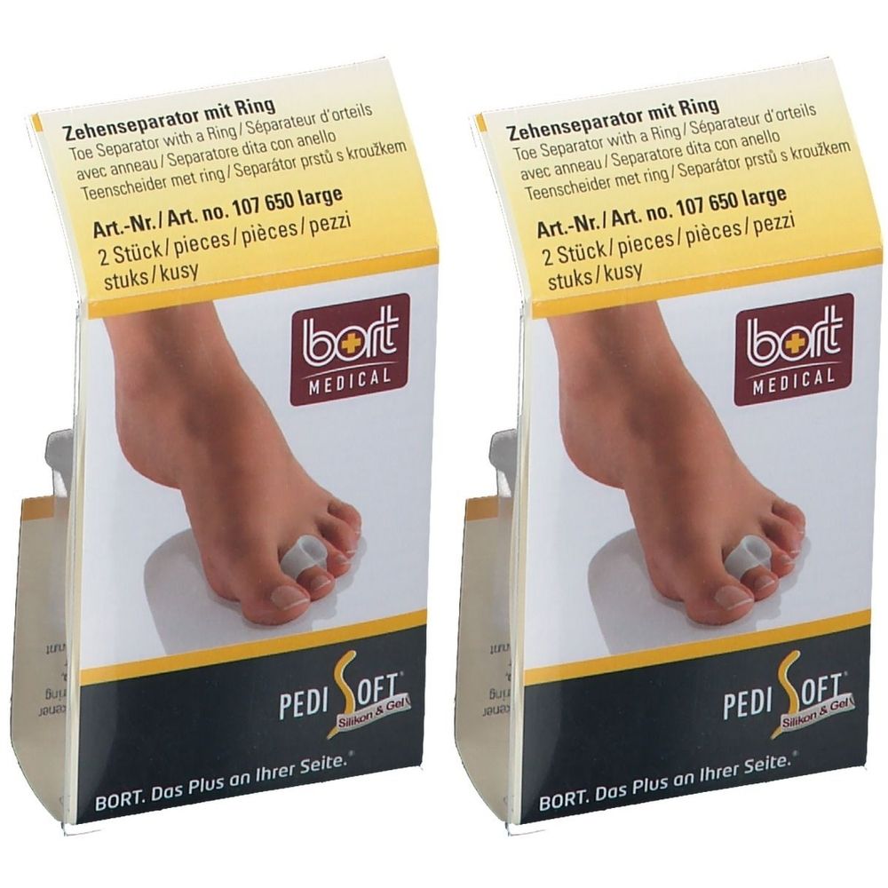 Pedisoft Zehensep M Ring L x2 2x1 St Bandage(s)