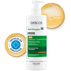 VICHY DERCOS Anti-Schuppen 2in1 Shampoo Condition. 390 ml