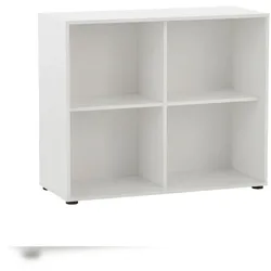 Möbelpartner Büromöbel Set Pigeon | Aktenregal, Aktenschrank & Regalkreuz | Breite 100cm | Weiß von PROREGAL