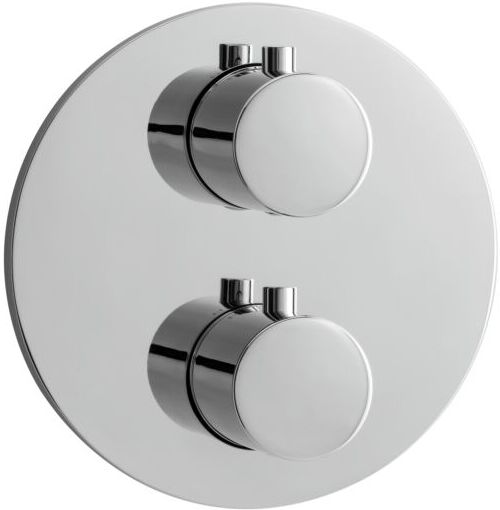 Herzbach Design new Fertigmontageset 11.503055.1.01 Unterputz-Brause-Thermostat round, chrom