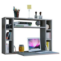 Laptoptisch Wandila Grau ca. 90x20x60cm