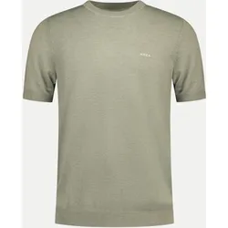 Gestricktes T-Shirt Grün XXL