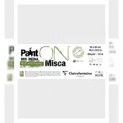 Clairefontaine PaintON Misca, 10 Bogen 50x65cm 250g, Mixed Media - 976124C
