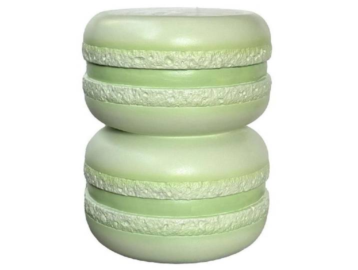 Leitmotiv Beistelltisch Beistelltisch oder Hocker Stool Macaron Soft Green