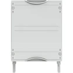 ABB STRIEBEL & JOHN ED61MA Kombi-Set Montageplatte 2RE / BH000, 1FB Kombi-Set, montiert auf EDF-Profil