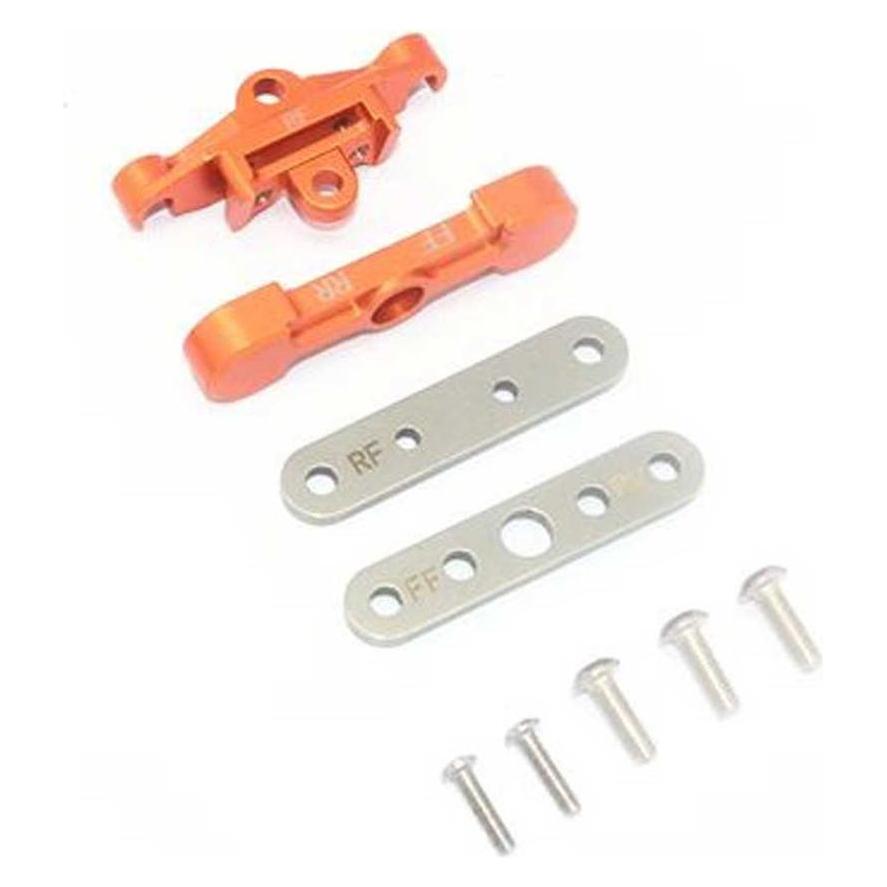 GPM Aluminium Querlenkerhalter unten hinten orange TRX Maxx, Maxx Slash (GPMTXMS009OR)