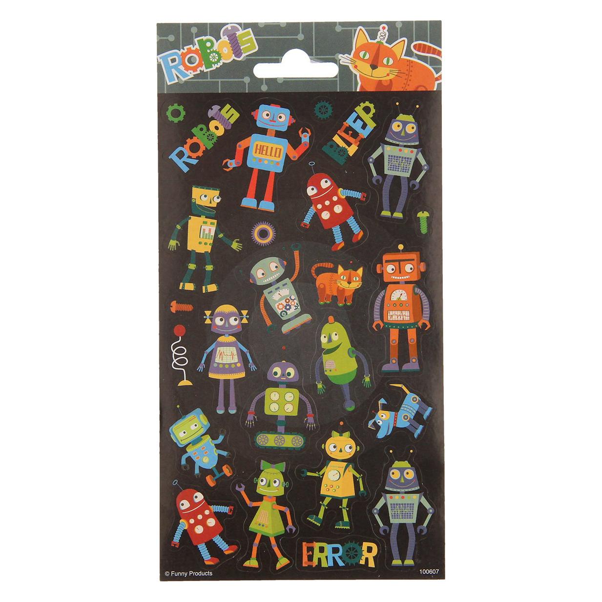 Totum Sticker Blatt Roboter (20110600)
