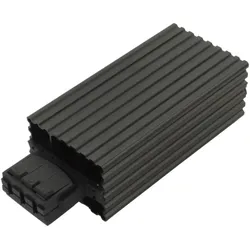 Dsit Heizelement für Outdoor Serverschränke 100W, Serverschrank Zubehör, Schwarz