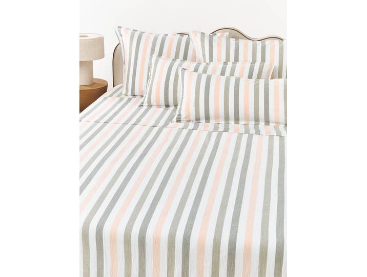 Drap plat en coton Harriet