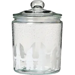 IB Laursen Glasbehälter Aufbewahrung Wichtelmännchen, Höhe 21, Ø 14.5 cm, 1900 ml