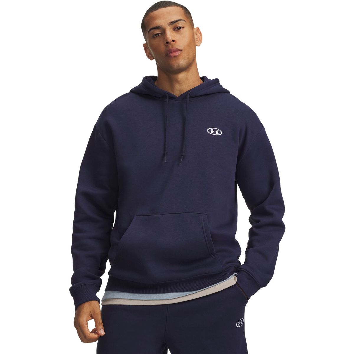 Under Armour Rival Fleece Hoodie blue white (410) XS 6013448-410-XS