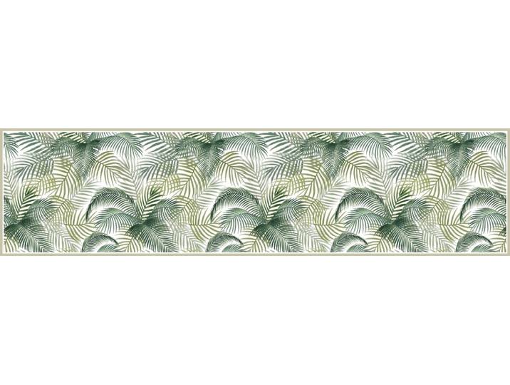 Tapis en vinyl aquarelle tropicale vert 48x198 cm