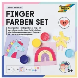 folia FingerfarbenSet »SWEET RAINBOW« 17 Teile mehrfarbig