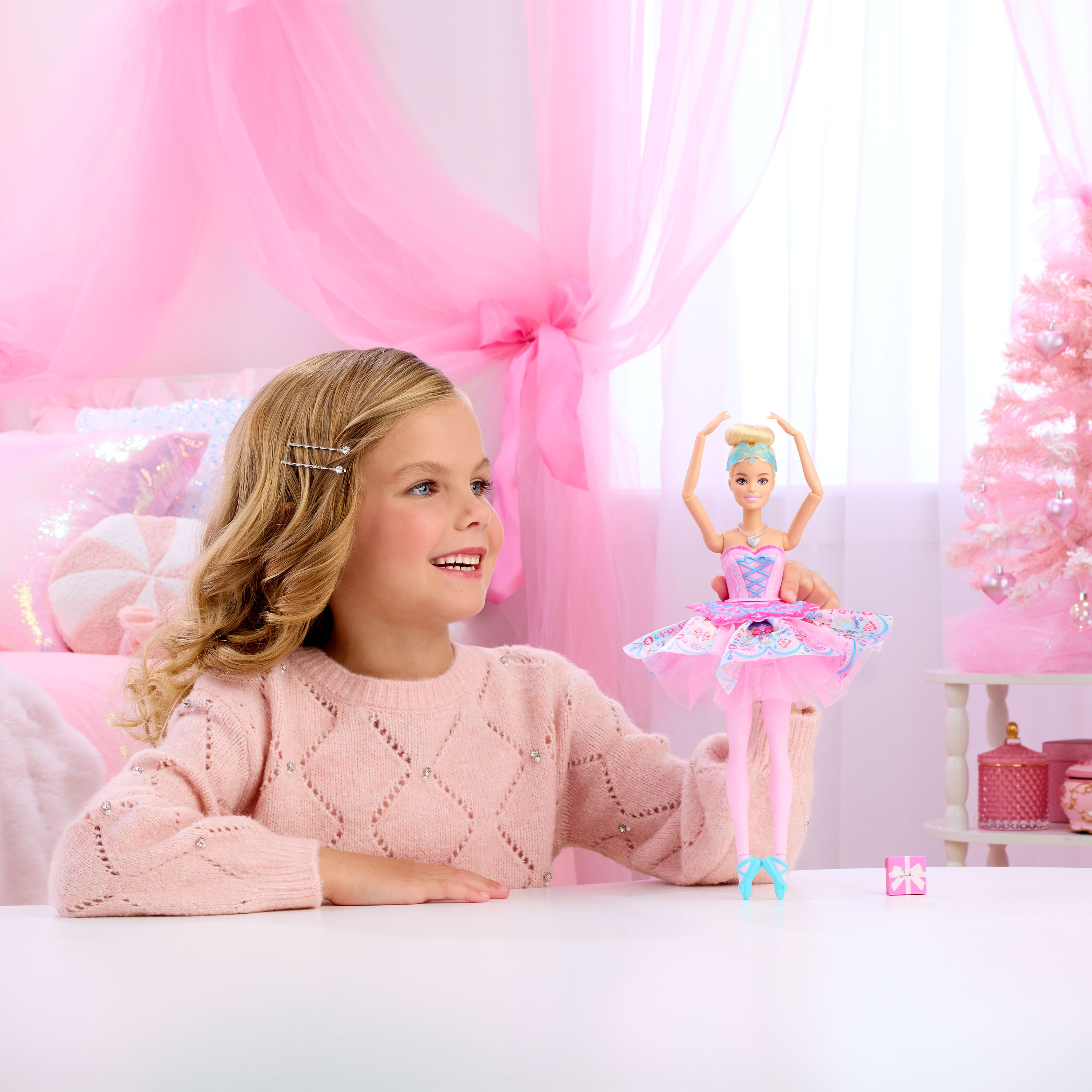 Anziehpuppe BARBIE "Barbie in: Der Nussknacker Clara", pink (bunt), Puppen, Kinder, Anziehpuppe