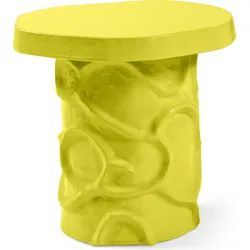 Mena Beistelltisch 40 cm, gelb
