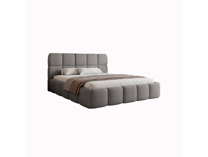 Fedve Polsterbett Mostar 160x200 cm, Dunkelgrau, 160x200 cm, Schlafzimmer, Betten